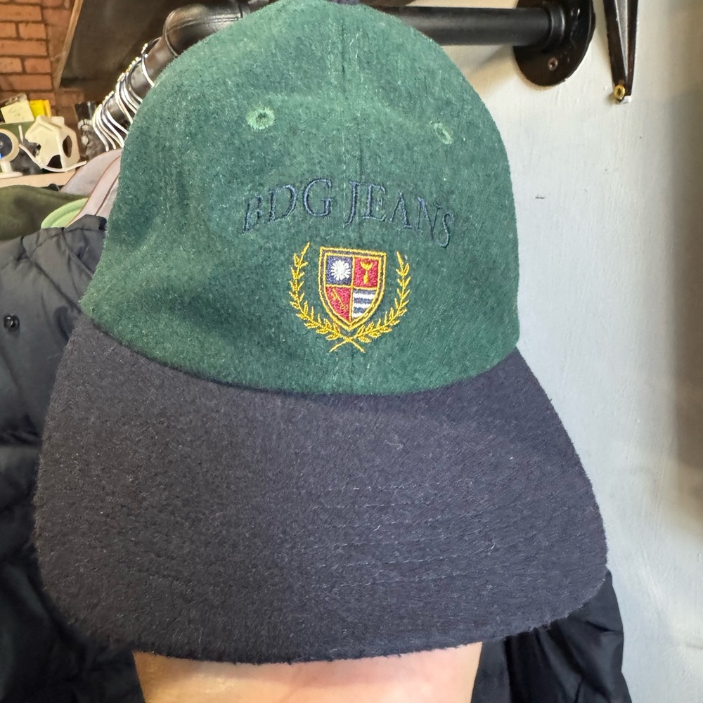 BDG Jeans Green and Blue Hat